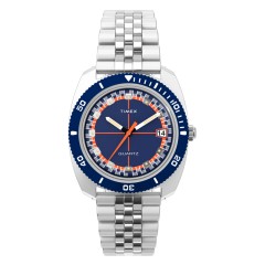 Q TIMEX REISSUE 1971 VELOCITY 36MM TW2Y444