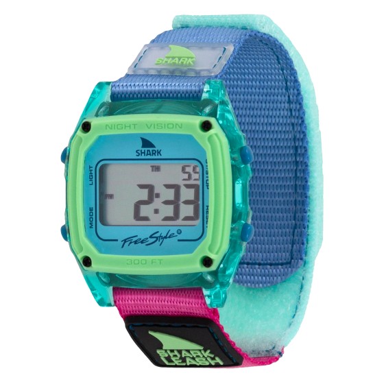 FREESTYLE SHARK CLASSIC LEASH NEON DRIFT