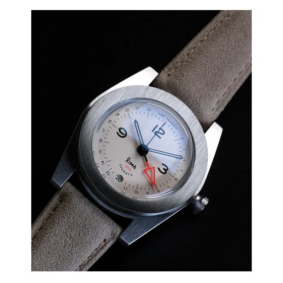 LIMA WATCH GMT TRANSIT IVORY AUTOMATIC