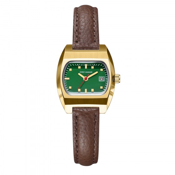 CHEZ MAMAN LA MINI MAGNUM GOLD BASIL GREEN 25MM