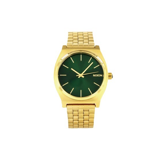 NIXON THE TIME TELLER GOLD / GREEN SUNRAY