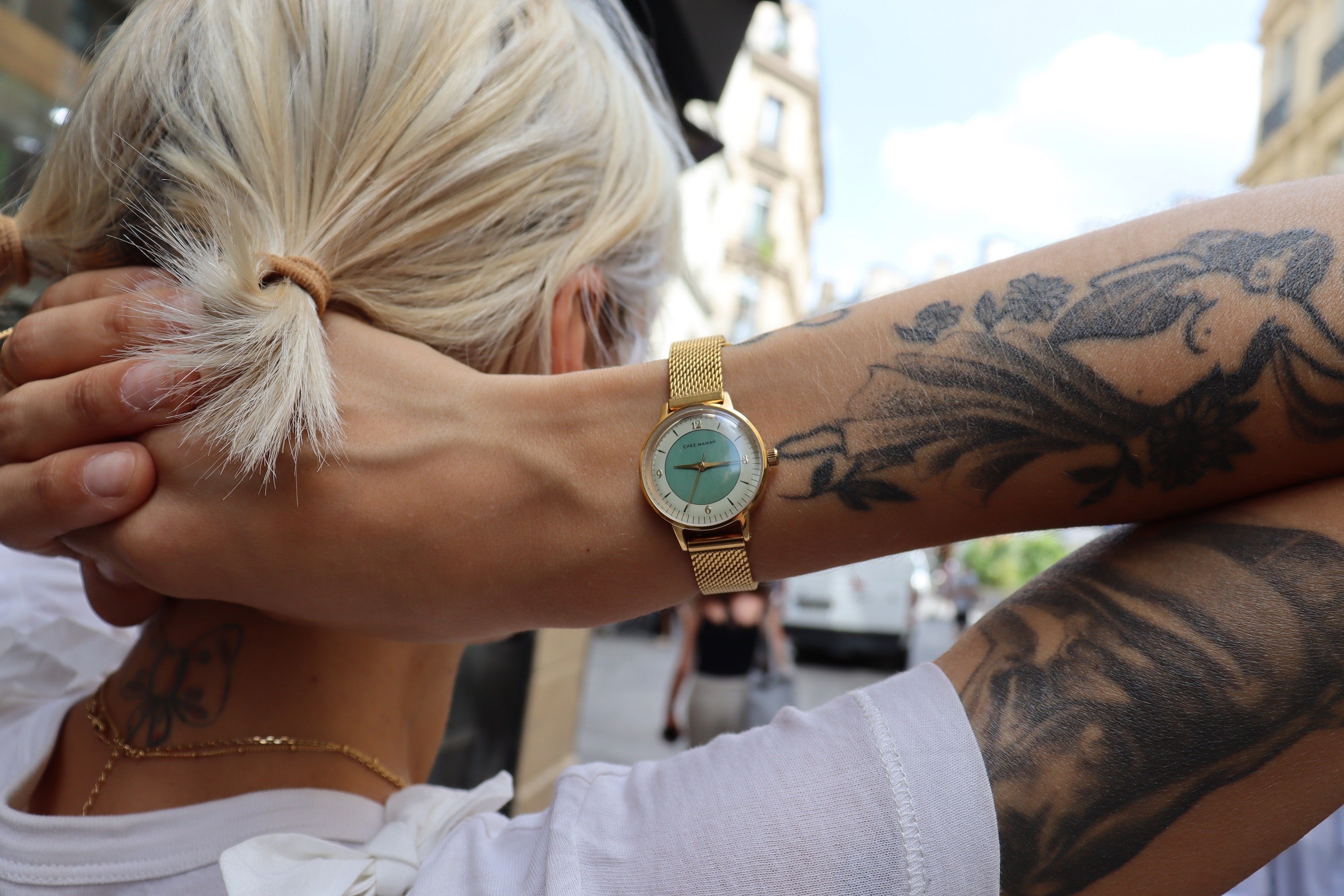 CHEZ MAMAN LA BILLIE ROYAL GOLD ALMOND