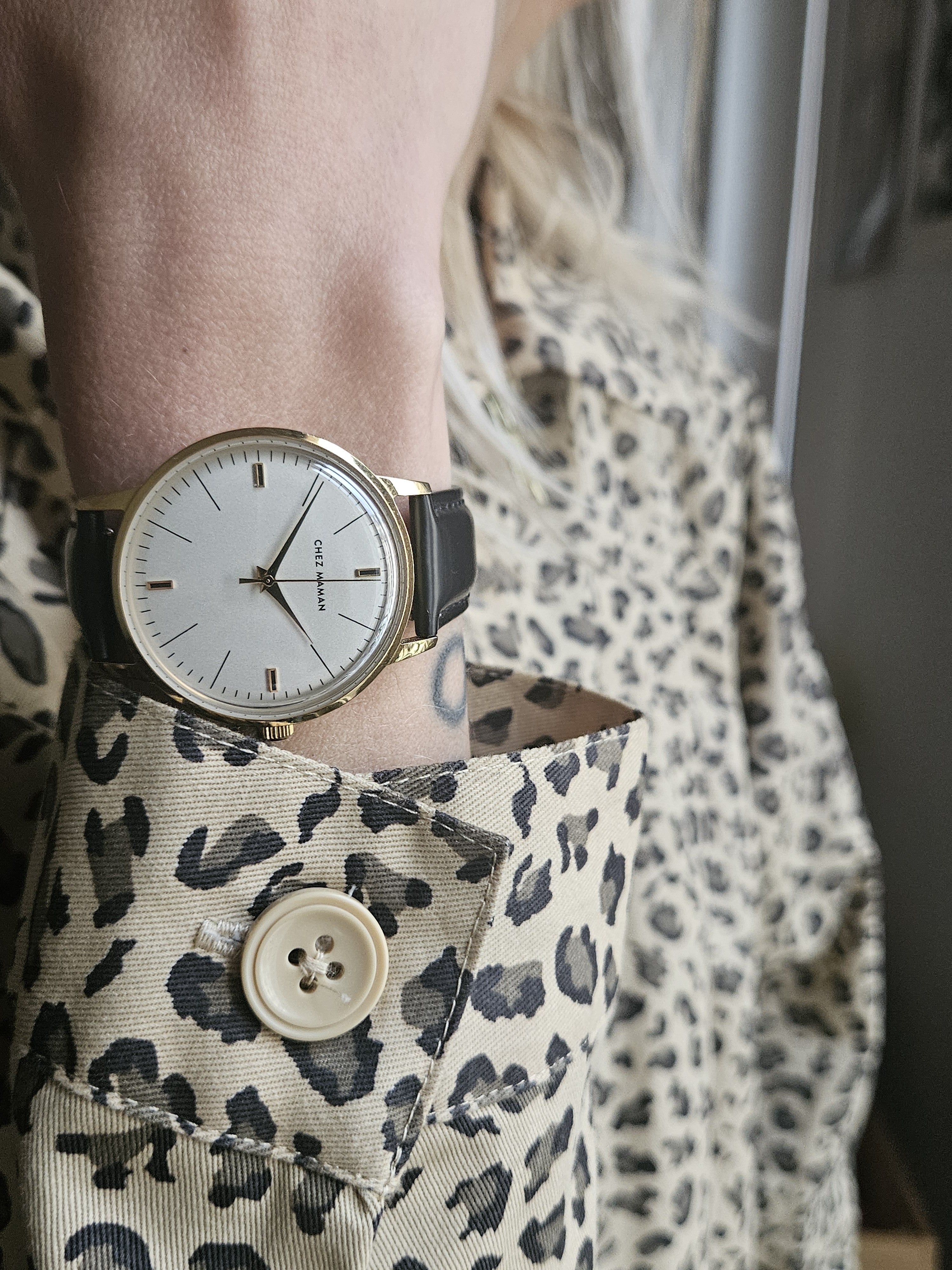 CHEZ MAMAN LA TERTIO GOLD LIGHT BEIGE