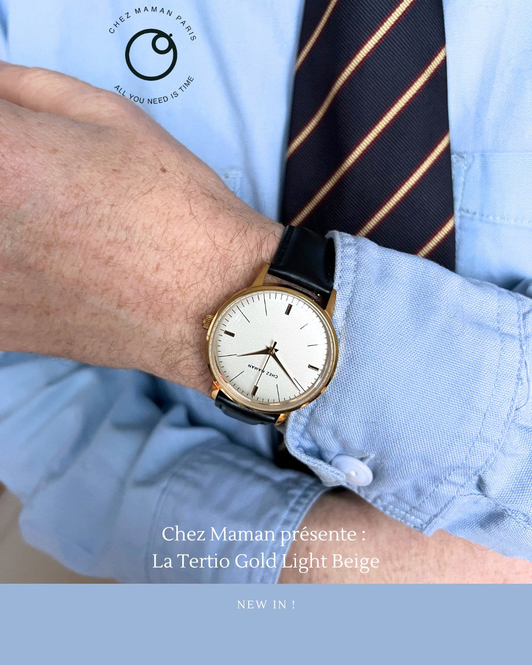 CHEZ MAMAN LA TERTIO GOLD LIGHT BEIGE