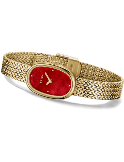 BREDA JANE TETHERED GOLD SCARLET NACRE