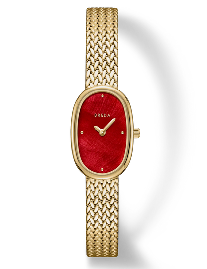 BREDA JANE TETHERED GOLD SCARLET NACRE