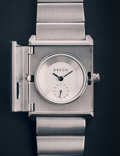 BREDA PULSE LOCKET SILVER