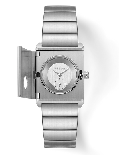 BREDA PULSE LOCKET SILVER
