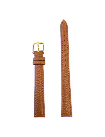 Bracelet 12 mm Marron Relief Gold