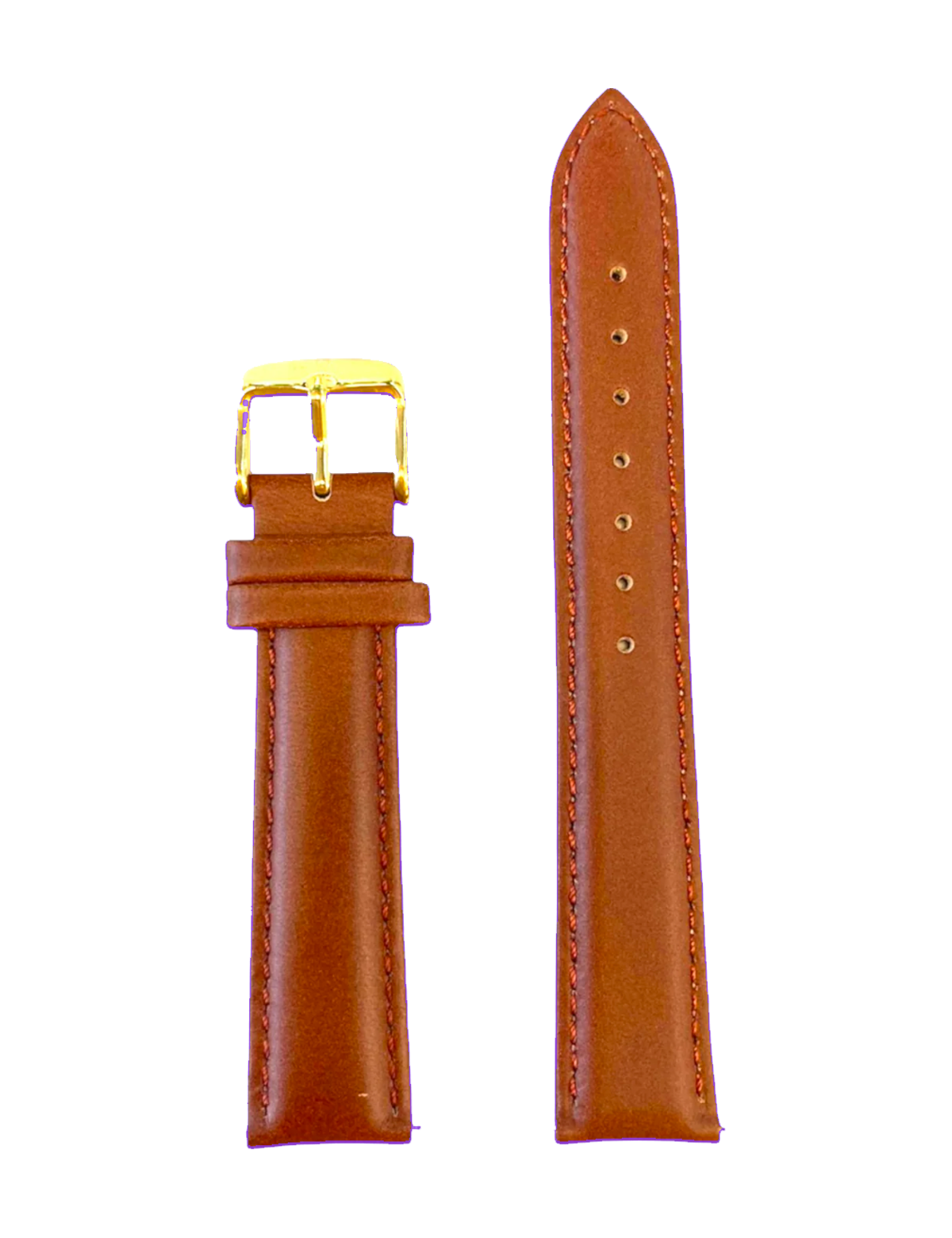 Bracelet 18 mm Marron Gold