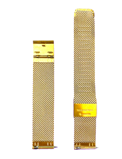 Bracelet 18 mm Milanaise Gold