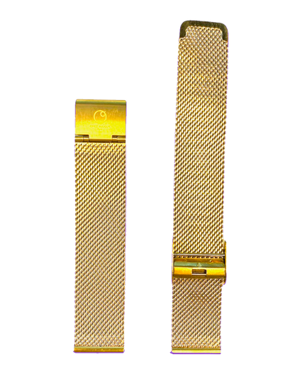 Bracelet 18 mm Milanaise Gold