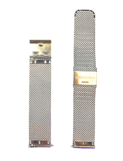 Bracelet 18 mm Milanaise Silver