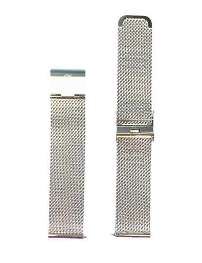 Bracelet 18 mm Milanaise Silver