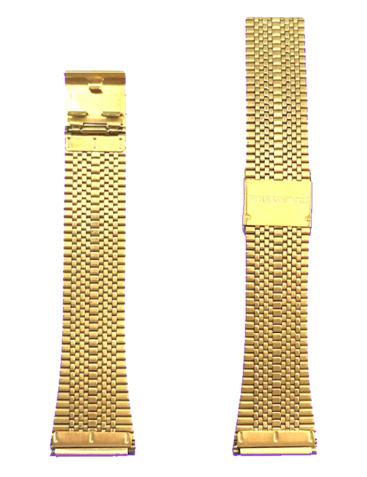 Bracelet 20 mm Maille Milanaise Gold