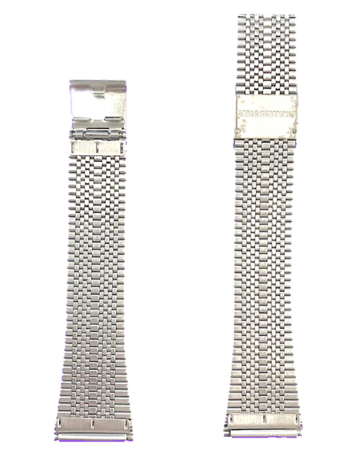 Bracelet 20 mm Maille Milanaise Silver
