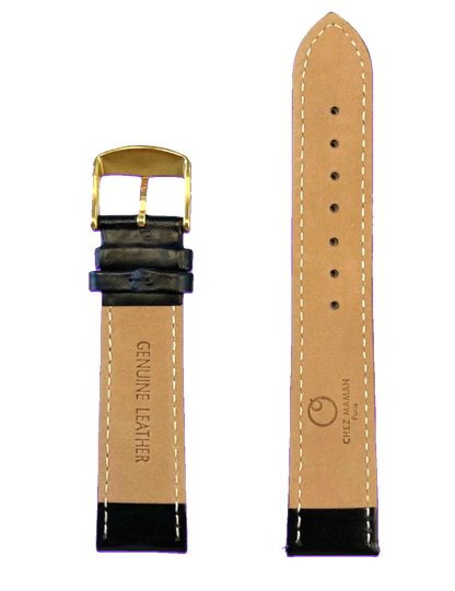 Bracelet 20 mm Noir Gold