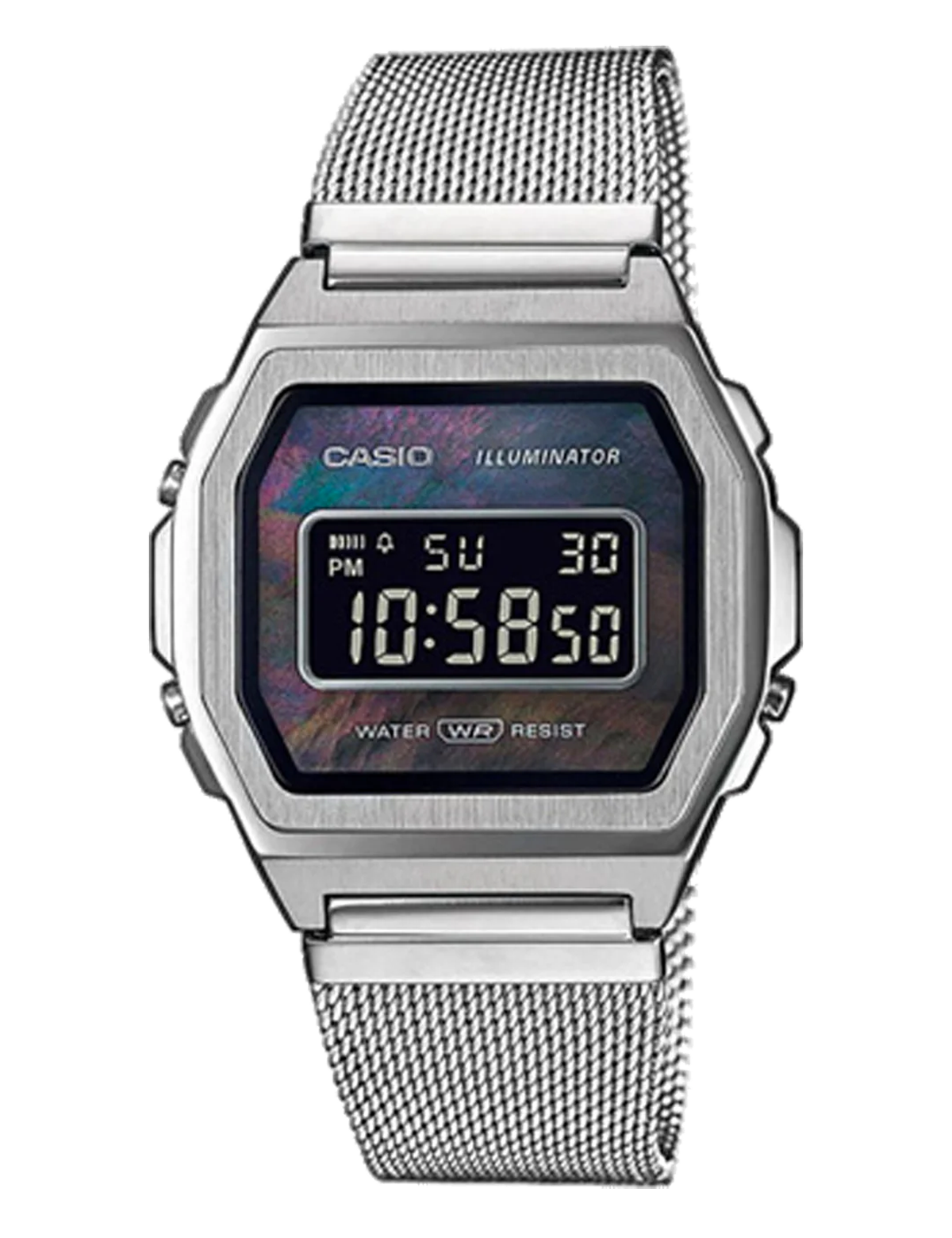 CASIO A1000M-1BEF PREMIUM SILVER
