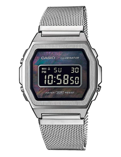 CASIO A1000M-1BEF PREMIUM SILVER