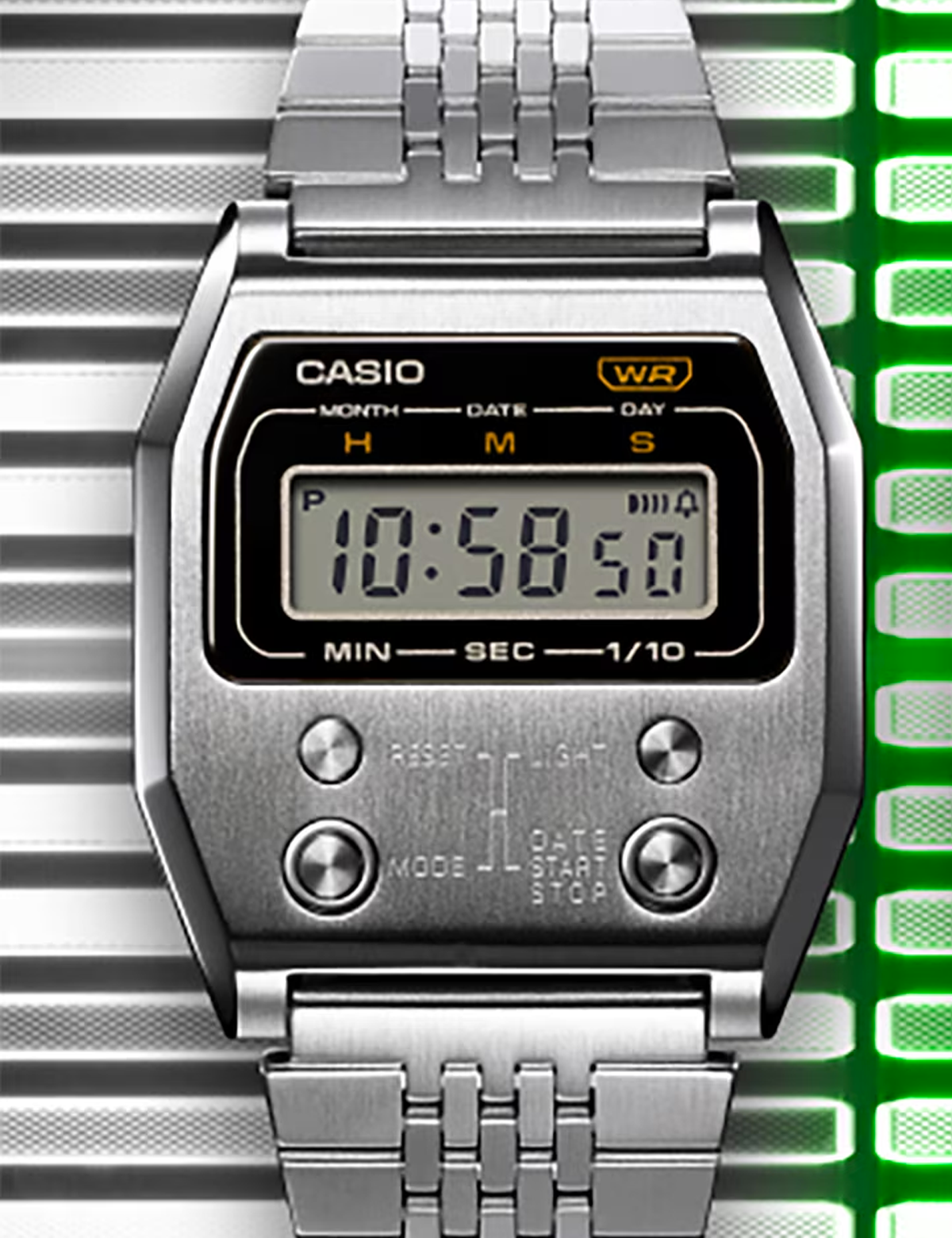 CASIO A1100D-1EF SILVER