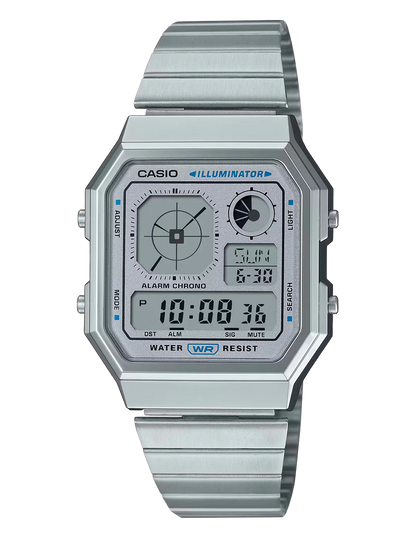 CASIO A130WE-7AEF SILVER SILVER