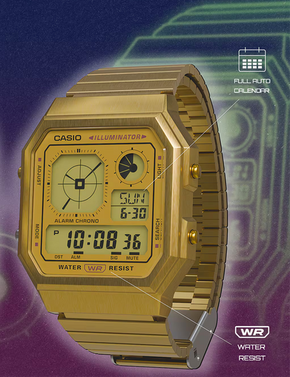 CASIO A130WEG-9AEF GOLD