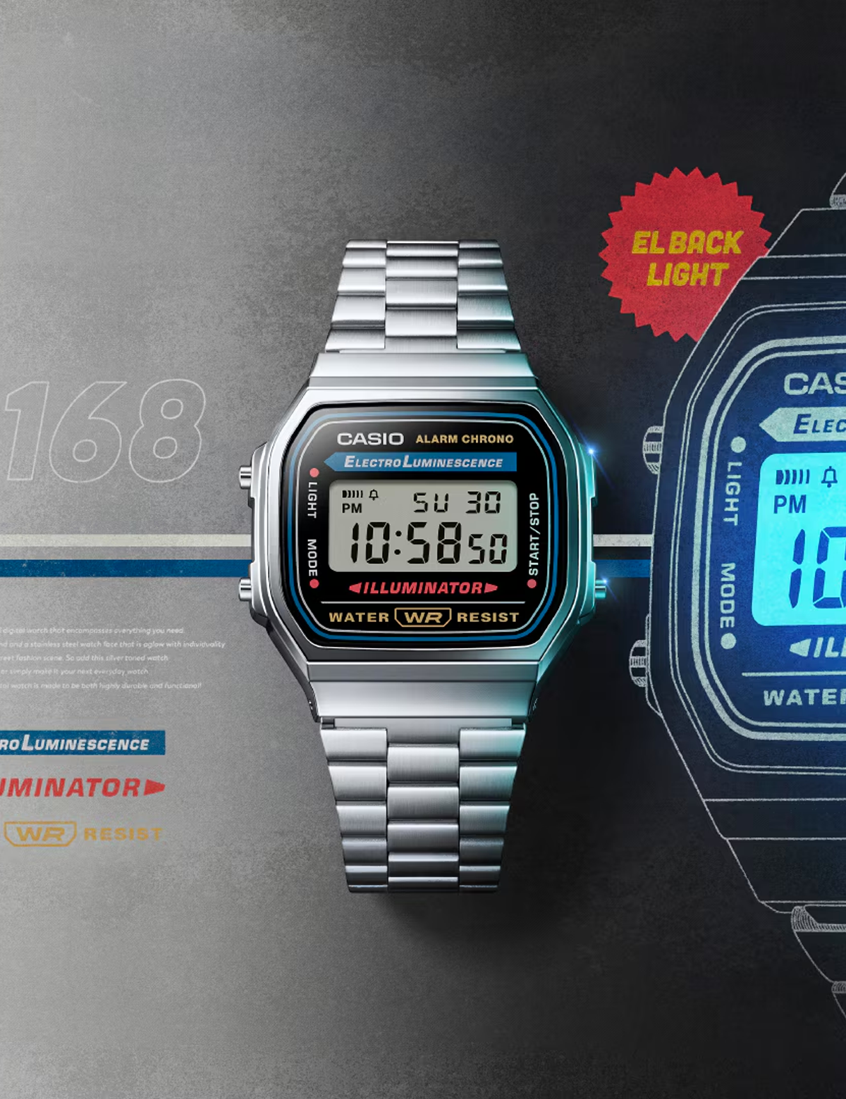 CASIO A168WA-1