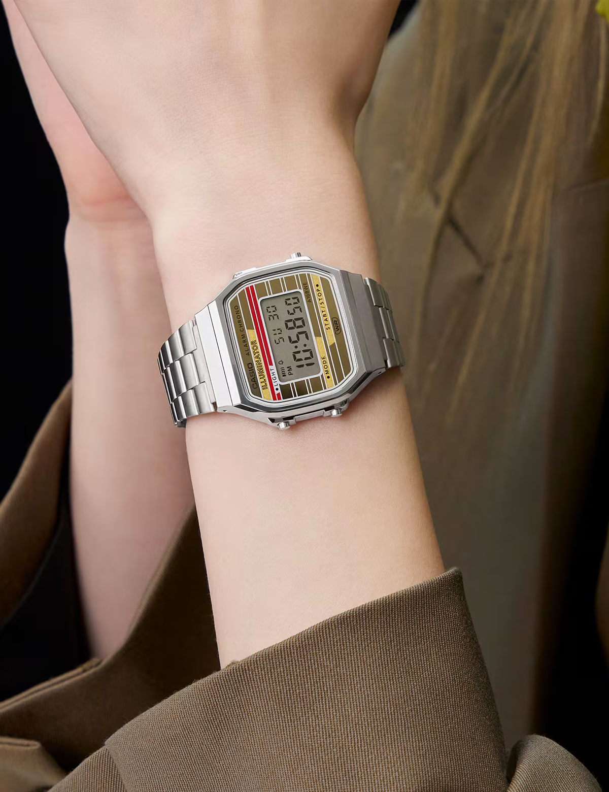 CASIO A168WEHA-9A MIRROR