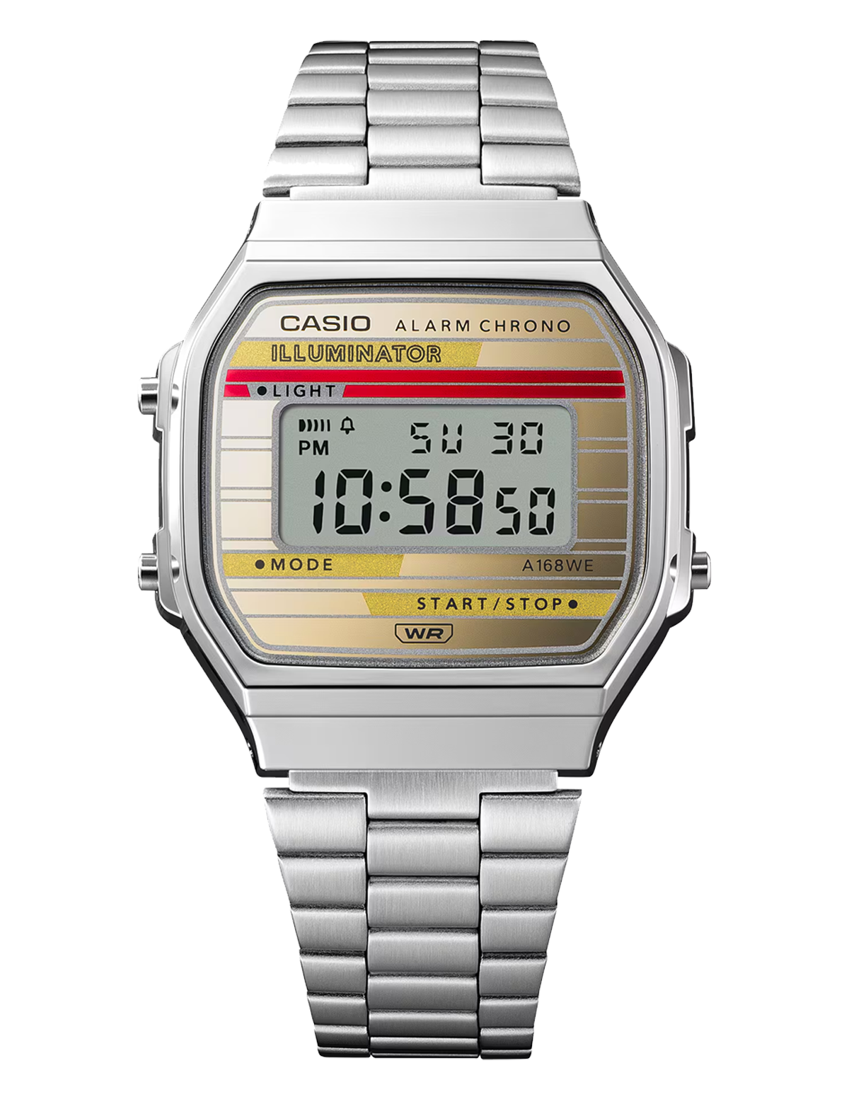 CASIO A168WEHA-9A MIRROR