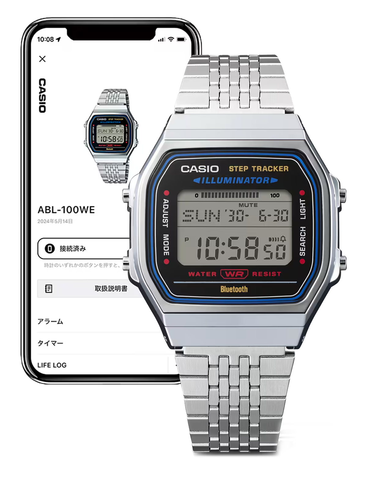 CASIO ABL-100WE-1AEF BLUETOOTH