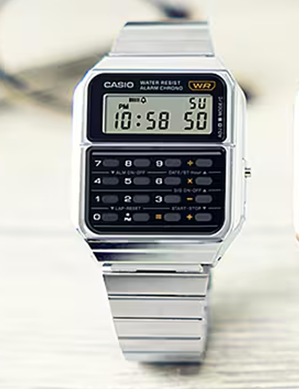CASIO CALCULATRICE CA-500WE-1AEF SILVER