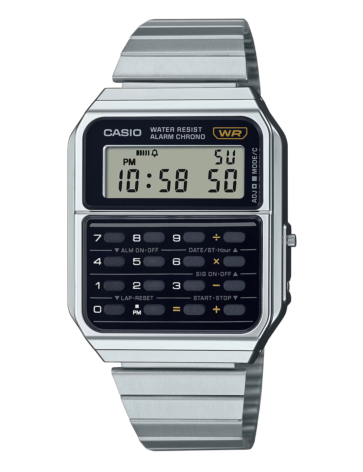 CASIO CALCULATRICE CA-500WE-1AEF SILVER