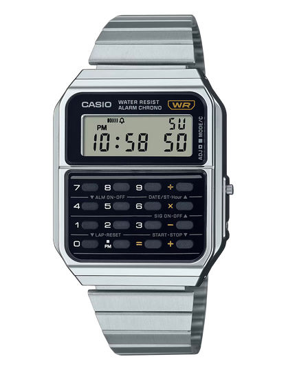 CASIO CALCULATRICE CA-500WE-1AEF SILVER