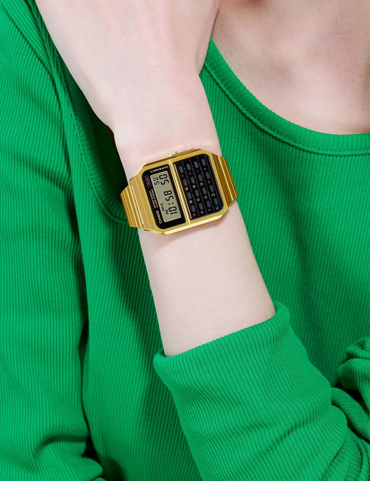CASIO CALCULATRICE CA-500WEG-1AEF GOLD