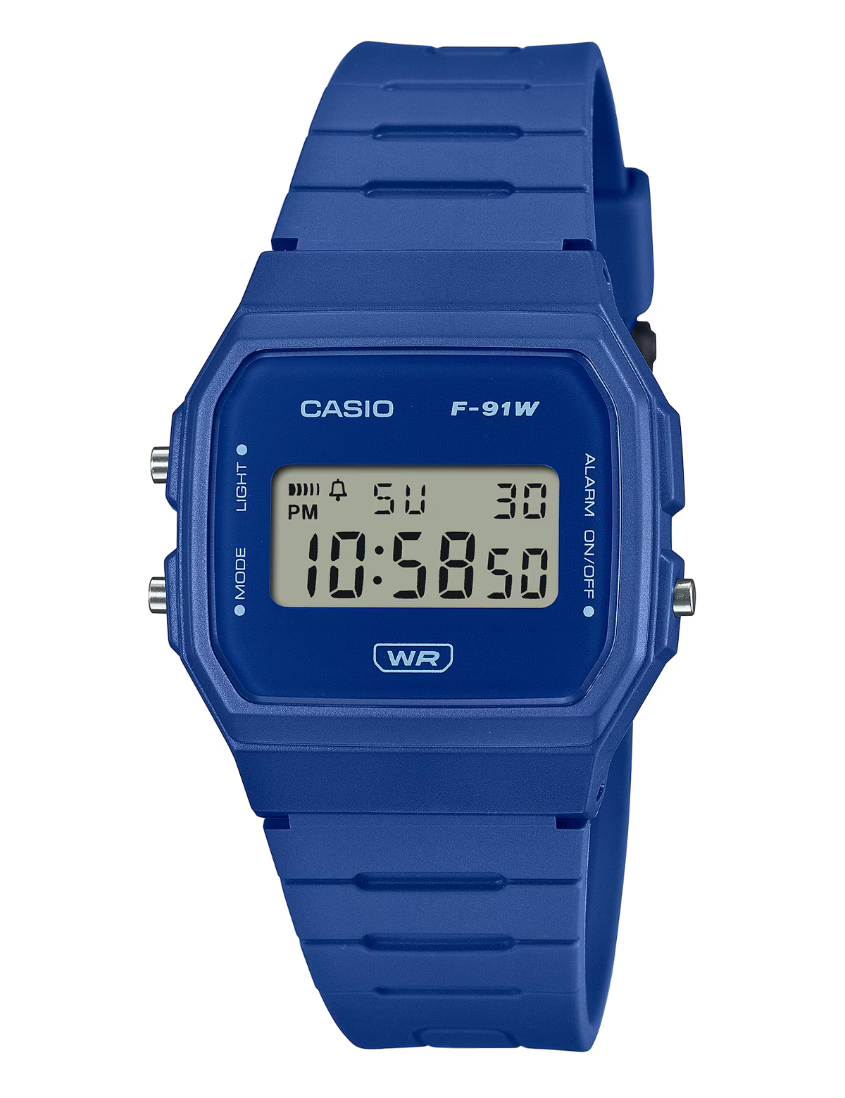 CASIO F-91WB-2A1EF BLUE