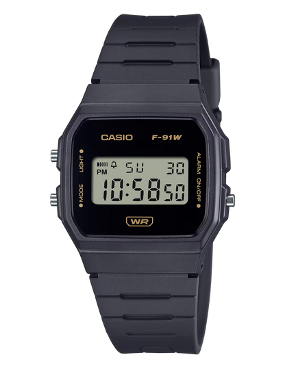 CASIO F-91WB-8AEF BLACK