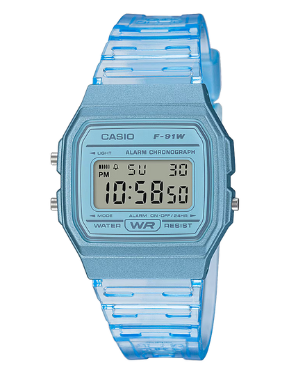 CASIO F-91WS-2EF BLUE