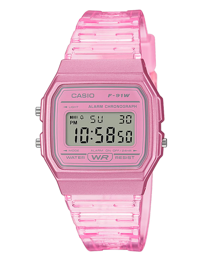 CASIO F-91WS-4EF PINK