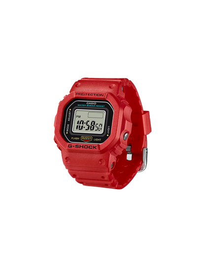 CASIO G-SHOCK NANO DWN-5600-4 RING WATCH RED