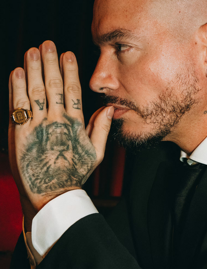 CASIO x J BALVIN CRW-001JB-9ER RING WATCH GOLD LTD EDITION