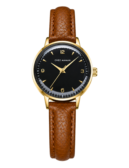 CHEZ MAMAN LA BILLIE GOLD BLACK