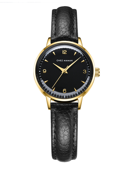 CHEZ MAMAN BILLIE GOLD BLACK