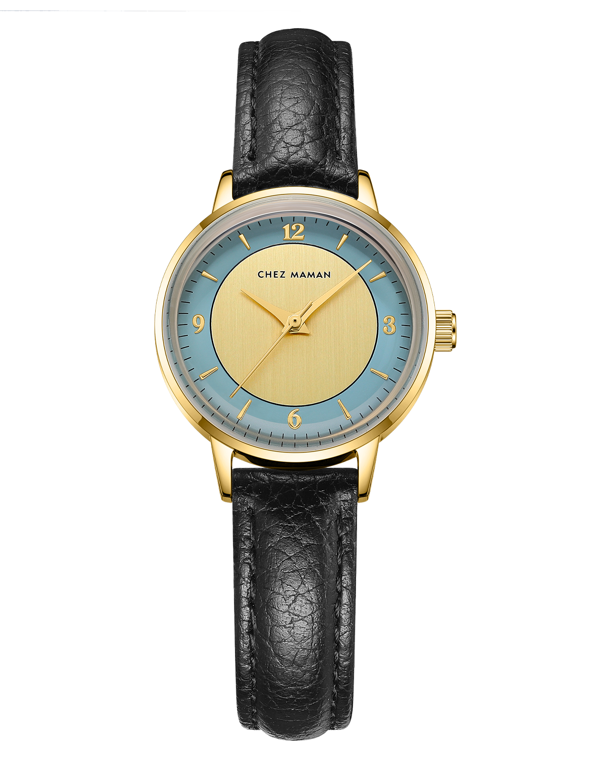 CHEZ MAMAN THE BILLIE ROYAL GOLD BLUE