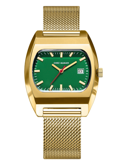 CHEZ MAMAN LA MAGNUM GOLD BASIL GREEN
