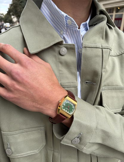 CHEZ MAMAN LA MAGNUM GOLD BASIL GREEN