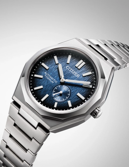 CITIZEN SUPER TITANIUM ZENSHIN 60 BLUE NK5020-58M