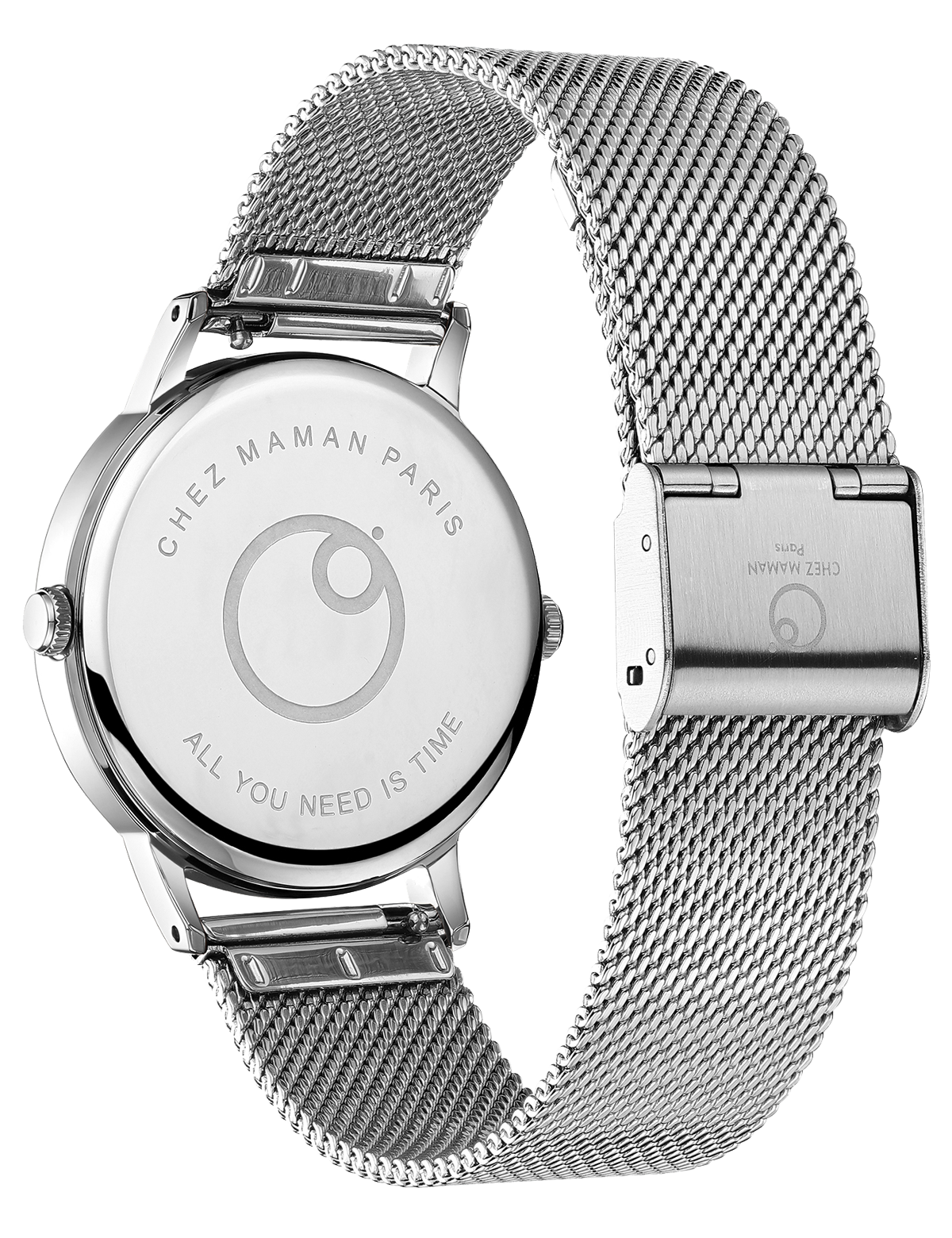 CHEZ MAMAN LA DUEL SILVER BLUE