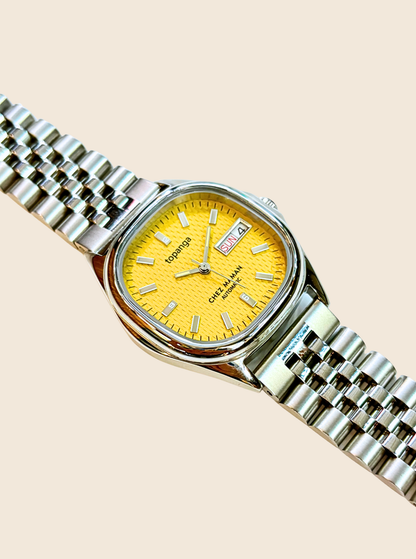 CHEZ MAMAN TOPANGA SUNSET YELLOW