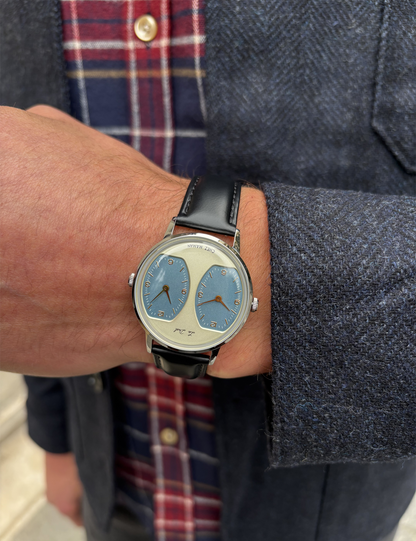 CHEZ MAMAN LA DUEL SILVER BLUE