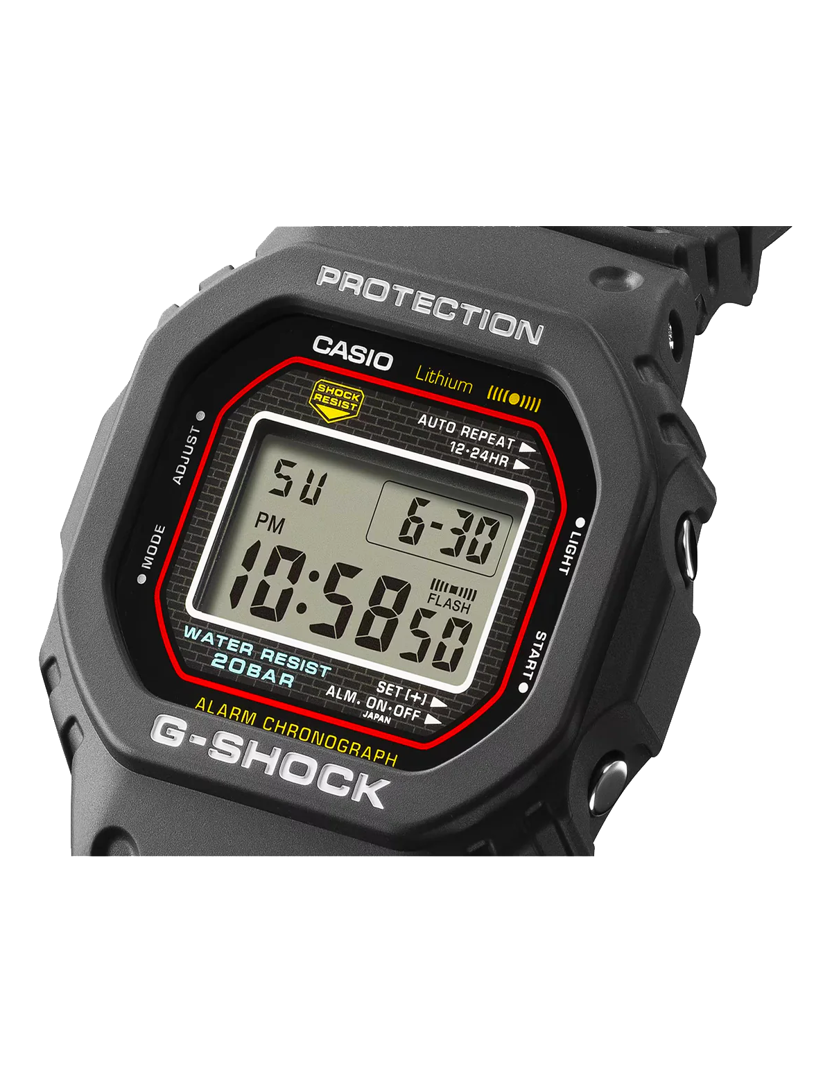 G-SHOCK DW-5000R-1AER ORIGINAL 1983
